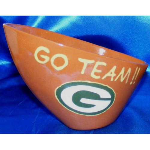Plaster Molds - Slanted Football Bowl